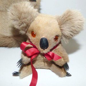 Retro handmade musical koala